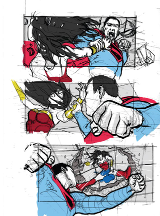 Illustration for article titled The First Ever Look At George Miller's Scrapped Justice League Movie
